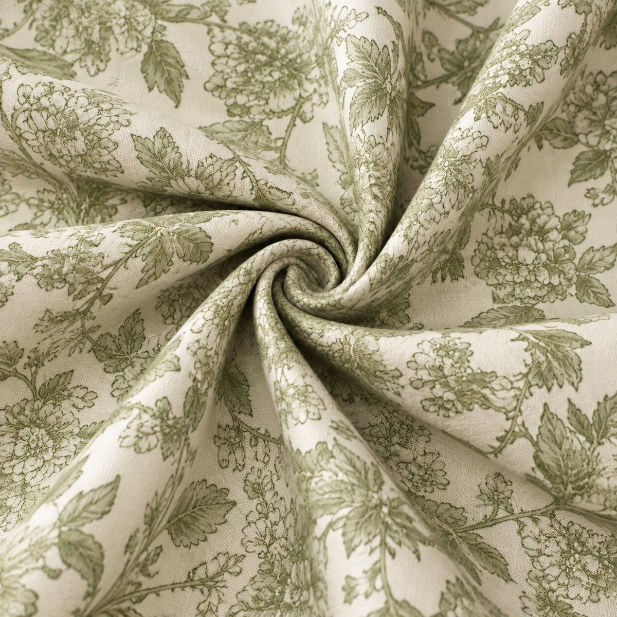 Olive Blossom Sketch Tablecloth | Modern Dry Hire for Linens - L05