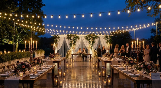 Wedding Lighting Decor: 2026 UK Trends for Luxury Candle &amp; Ambient Styling