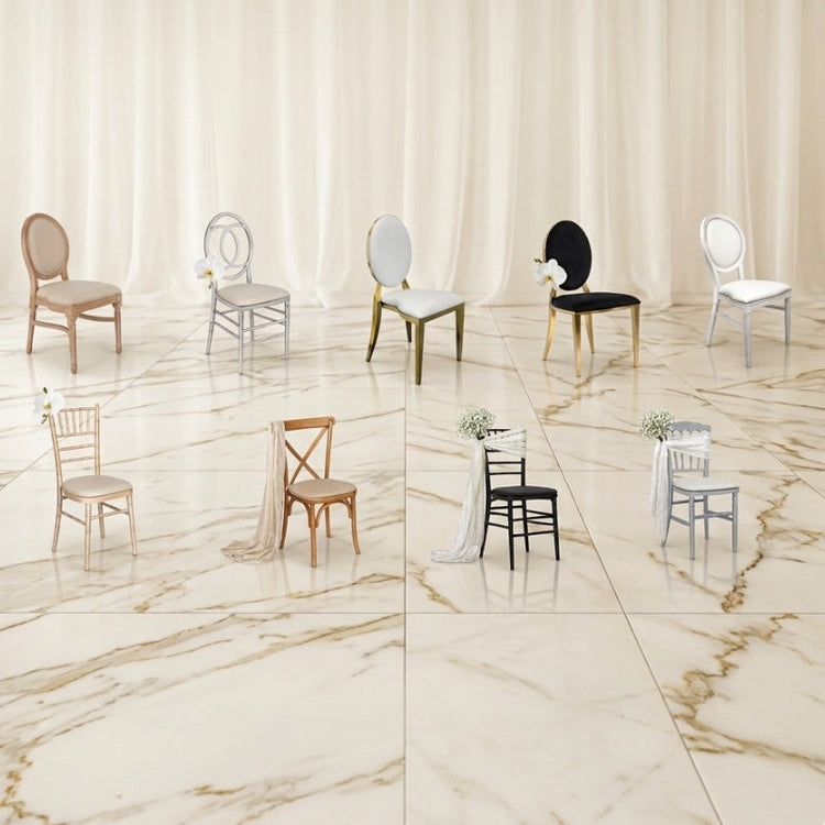 Professional event and wedding chair rentals