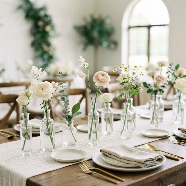 Bud Vases for Wedding Decor