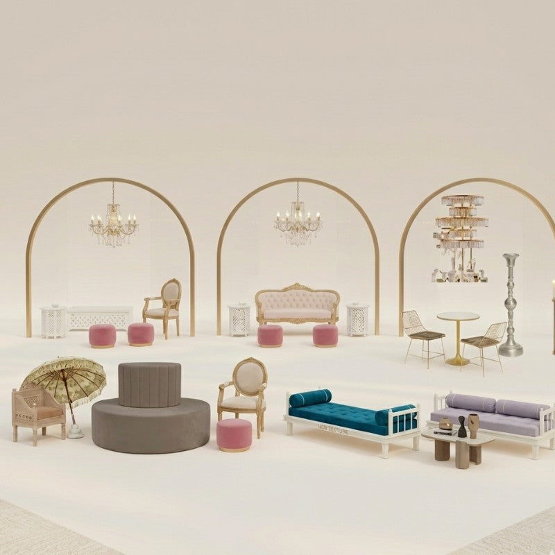 decorative wedding seating for events