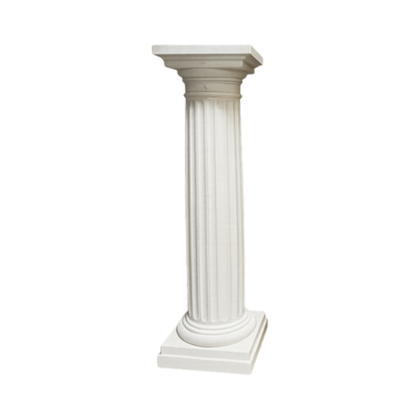 Roman Wedding Pillar - Decorative White Corinthian Column for Event Backdrops & Photography - T11