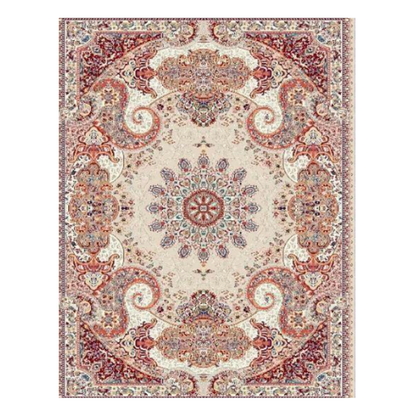 Grand Persian Medallion Rug – Premium Oriental Area Carpet in Crimson, Teal, or Ivory - CU04