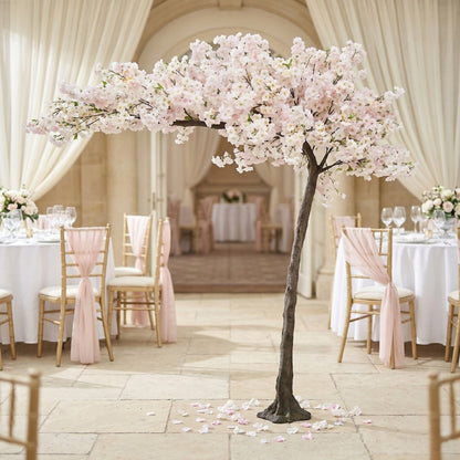 Artificial Cherry Blossom Arch Tree – Weeping Sakura Canopy in Pink & Blush - T06