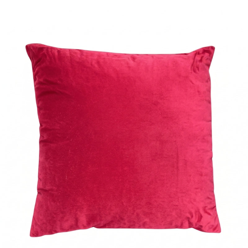 Cerise Pink Velvet Cushion Covers – Luxury Hot Pink Soft Touch Pillows - CU11