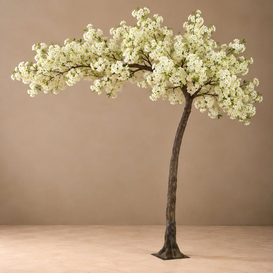 Artificial Cherry Blossom Arch Tree – Weeping Sakura Canopy in Pink, Blush, & Cream - T09