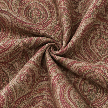 Burgundy Heritage Paisley Tablecloth | Classic Dry Hire for Linens - L07